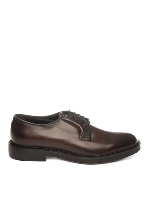 Brown 1322 lace-up JEROLD WILTON | 1322DIVER-T.MORO